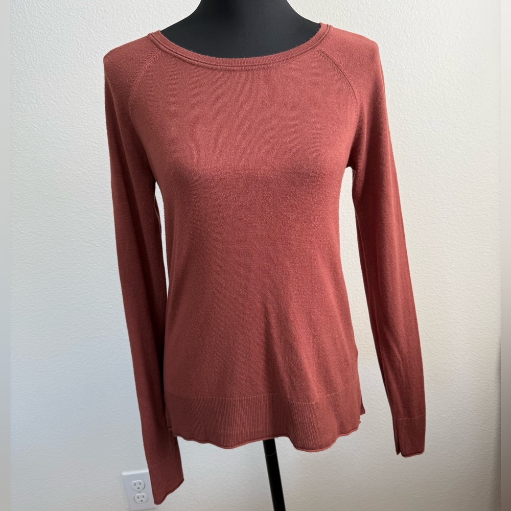 Rust Long Sleeve Sweater